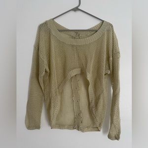 vintage knitted cover up/ layer